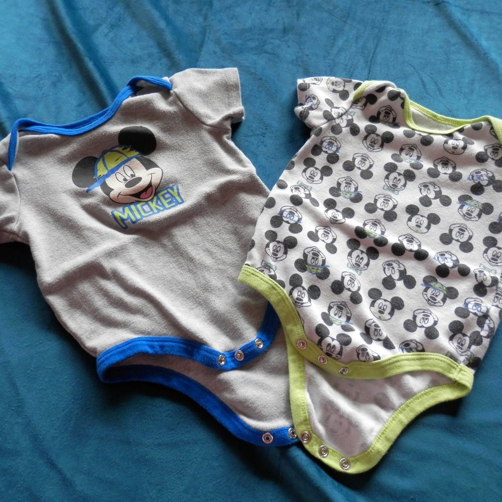 Two 18M Mickey Mouse Baby Tshirts *4 for $15*